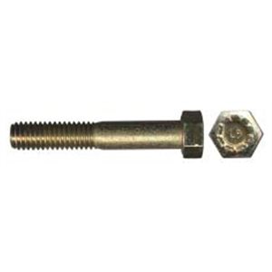 3 / 4 X 3 Boulon a Tête Hexagonale Plaqué Chromate Jaune UNF L9 (Vrac)