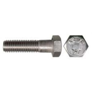10MM-1.50 Boulon à Tête Hexagonale Semi-Fileté Acier Inoxydable 304 