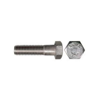 10-1.50 X 40 Boulon à Tête Hexagonale Semi-Fileté Acier Inoxydable 316