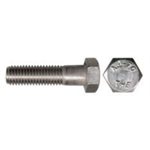 16-2.00 X 100 Boulon à Tête Hexagonale Semi-Fileté Acier Inoxydable 316