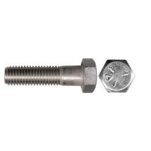 1-1 / 2 Boulon à Tête Hexagonale Semi-Fileté Acier Galvanisé à Chaud GR 5