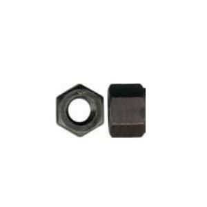 Écrous Hexagonaux Double Épaisseur Noir UNF