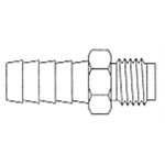 Hose Barb X Male N.P.S.M 3 / 8 X 1 / 4