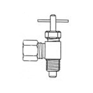 Humifidier Needle Valve T1 / 4 x Pipe 1 / 8