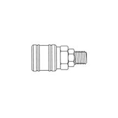 Industrial Interchange Couplers (with male pipe threads) 1 / 2-1 / 2 Industrial Interchange Couplers (with male pipe threads) 1 / 2-1 / 2