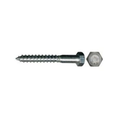 3 / 8 X 1-1 / 2 Tire-Fond Acier Inoxydable 304