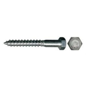 1 / 2" Dia Tire-fond à Tête Hexagonale Noir