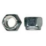 1 / 4-28 Hexagon Locknuts Stainless Steel 304 UNF