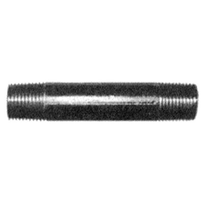 Long Black Pipe Nipples 3 / 8 X 1-1 / 2