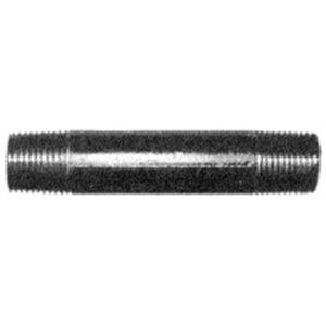 Long Black Pipe Nipples 1-1 / 2