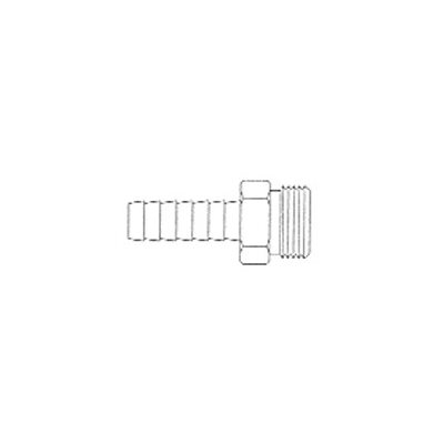 Raccord Cannelé Mâle Long 1 / 2 X H.T. 3 / 4-11-1 / 2NH Raccord Cannelé Mâle Long 1 / 2 X H.T. 3 / 4-11-1 / 2NH