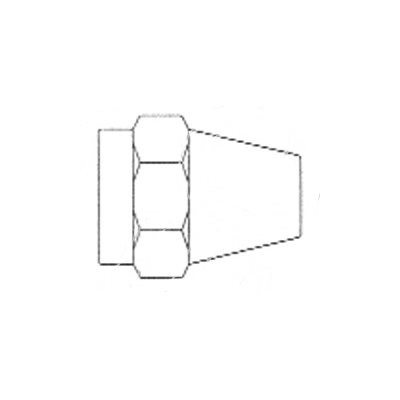 Écrou Long T1 / 8 Écrou Long T1 / 8