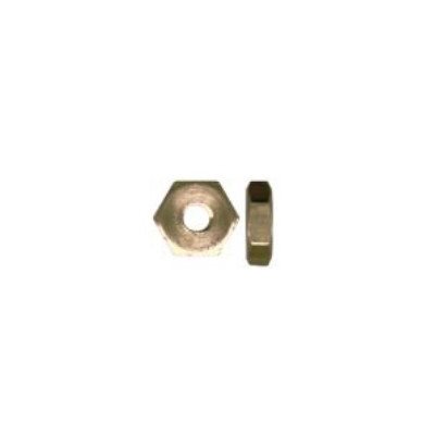 2-56 Machine Screw Nuts Brass UNC