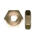 10-24 Machine Screw Nuts Brass UNC
