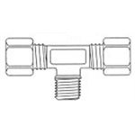 Vibra-Pruf Male Branche Tee T3 / 8 X T3 / 8 X MPT3 / 8