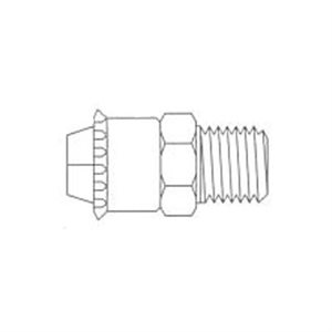 Connecteur Mâle de Nylon Pousse-Clip T5 / 32 X MPT1 / 8 Connecteur Mâle de Nylon Pousse-Clip T5 / 32 X MPT1 / 8