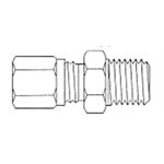 Copper Male Connector Air Break Fittings T1 / 2 X Pipe 1 / 2