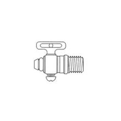 Brass Air Cock Male Drain Type (male pipe one end) 1 / / 8 Brass Air Cock Male Drain Type (male pipe one end) 1 / / 8