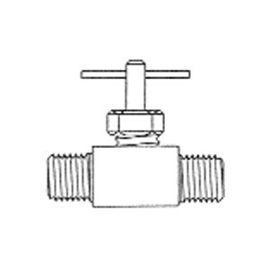 Needle Valve Male Pipe Connector 