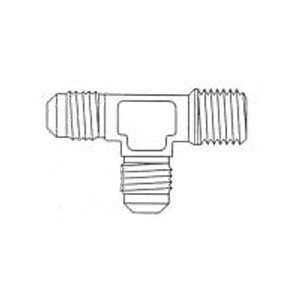 Male Run Tee 5 / 16 (Tube x Tuyau Mâle x Tube)