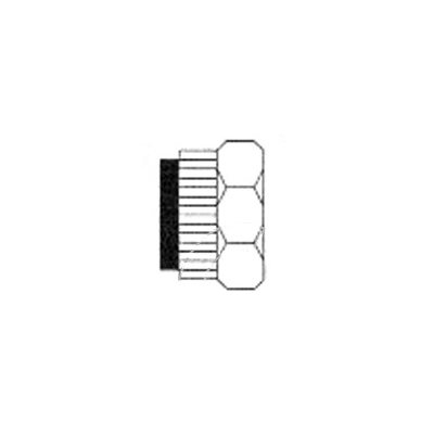 Raccods Flo Manchon en Plastique T1 / 4 Raccods Flo Manchon en Plastique T1 / 4