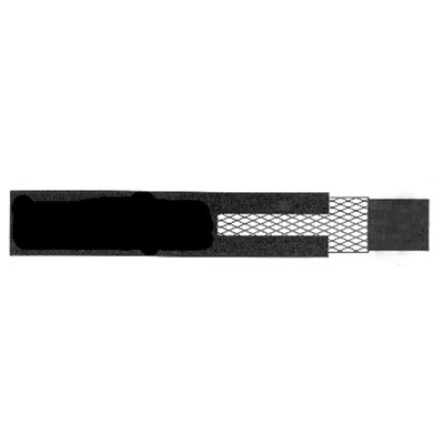 Nylon Air Brake Tubing Black Tube O.D 1 / 8 x Tube I.D .079