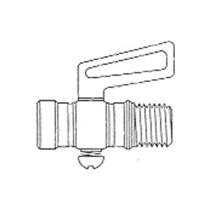 Brass Air Cock Pipe Adaptor (female x male pipe) 
