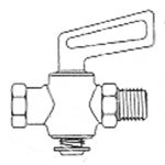 Spring Bottom Valve Pipe Adaptor 3 / 8