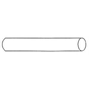 High Density Polyethylene Tubing Tube O.D 1 / 2 x Tube I.D .375
