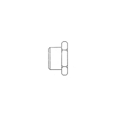 Radiator Drain Flange HEX 1 / 4 Radiator Drain Flange HEX 1 / 4