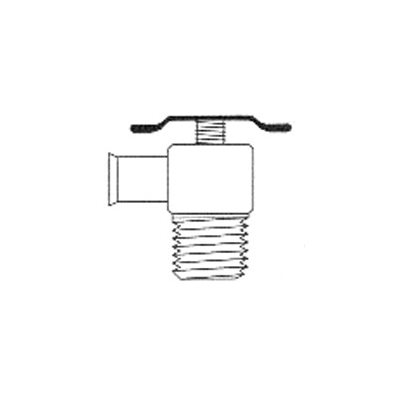 90° Two Piece Extended Bibb 1 / 8 90° Two Piece Extended Bibb 1 / 8