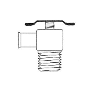 90° Two Piece Extended Bibb