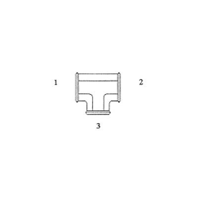 Raccord à Conduit Té Reducteur Femelle FPT3 / 4 X FPT1 / 2 X FPT1 / 2 Raccord à Conduit Té Reducteur Femelle FPT3 / 4 X FPT1 / 2 X FPT1 / 2