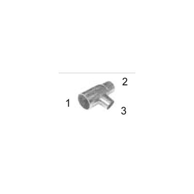 Té Réducteur en Cuivre 1 / 2 x 1 / 2 x 3 / 8