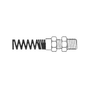 Rigid Male Pipe Adaptor (hose x male pipe) 1 / 4