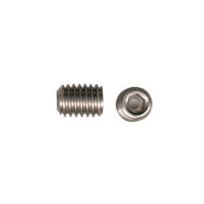 1 / 2-13 X 3 / 4 Socket Set Screws Cup Point Ni-Cup Alloy