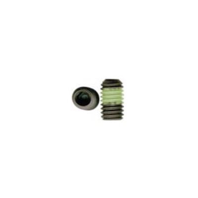 1 / 2-20 X 1 / 2 Cup Point Socket Set Screw With Nylon Patch