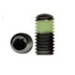 1 / 4-28 X 1 / 4 Socket Set Screw with Nylon Patch Oval Point