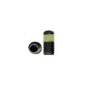 1 / 4-28 Socket Set Screw with Nylon Patch Oval Point