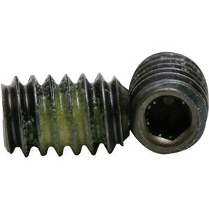 1 / 4-20 Socket Set Screw with Nylon Patch Oval Point