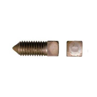 1 / 4-20 X 3 / 8 Square Head Set Screw Cone Point