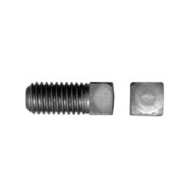 1 / 2-13 X 3 / 4 Vis d'Arrêt à Tête Carré Pointe Cuvette Couleur Argent UNC 1 / 2-13 X 3 / 4 Vis d'Arrêt à Tête Carré Pointe Cuvette Couleur Argent UNC