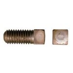 1 / 4-20 X 1 / 2 Square Head Set Screw Oval Point UNC