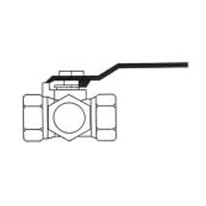 Standard Port Three Way Ball Valve 
