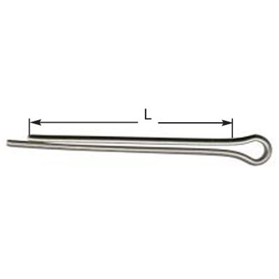 1 / 8 X 2-1 / 2 Goupilles Fendues en Acier (Vrac) 1 / 8 X 2-1 / 2 Goupilles Fendues en Acier (Vrac)