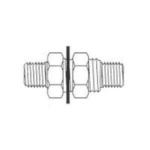 Boulon de Borne en Acier Frein à Air Extrémités de Tuyau MP1 / 2 X MP1 / 2 X FP 1 / 4