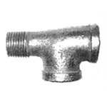 Street Tee Galvanized Pipe Fitting 1 / 2