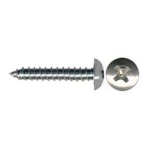 #10 Vis Taraudeuse à Tête Truss à Prise Cruciforme Acier Inoxydable 304