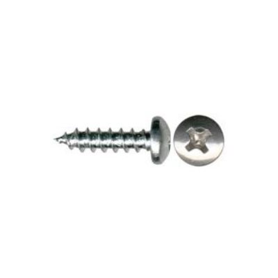 4 X 1 / 4 Pan Head Philips Tapping Screws Stainless Steel 304 4 X 1 / 4 Pan Head Philips Tapping Screws Stainless Steel 304