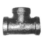 Tee Black Malleable Pipe Fittings 1 / 4